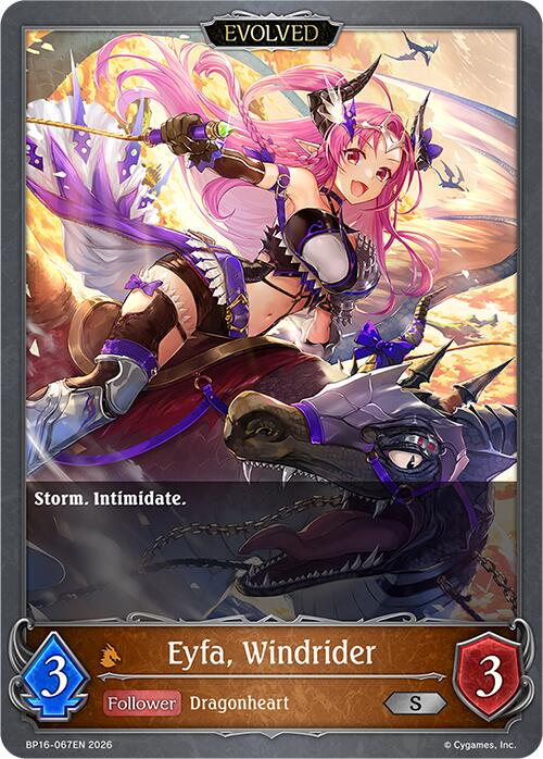 Eyfa, Windrider (Evolved) (BP16-067EN) [New World Genesis]