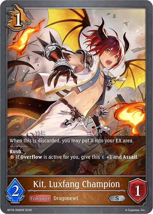 Kit, Luxfang Champion (BP16-069EN) [New World Genesis]