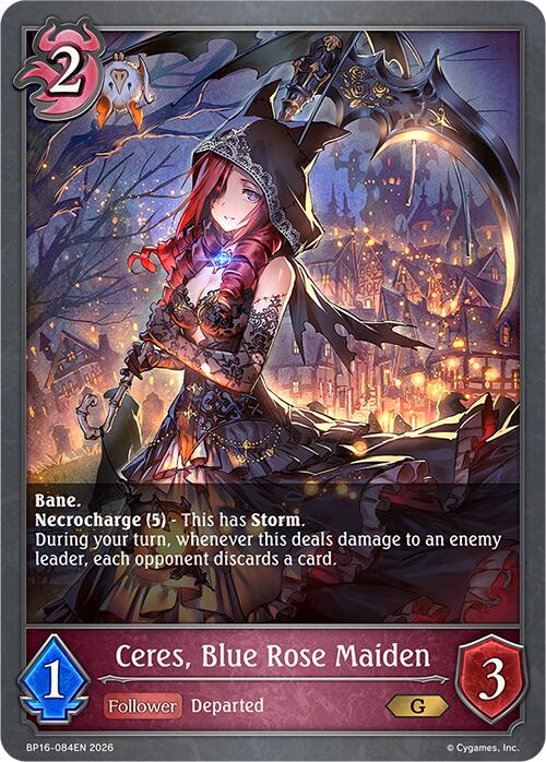 Ceres, Blue Rose Maiden (BP16-084EN) [New World Genesis]