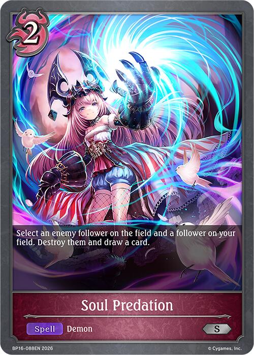 Soul Predation (BP16-088EN) [New World Genesis]