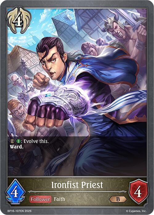 Ironfist Priest (BP16-107EN) [New World Genesis]