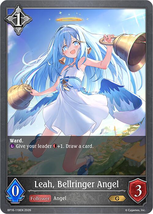 Leah, Bellringer Angel (BP16-119EN) [New World Genesis]