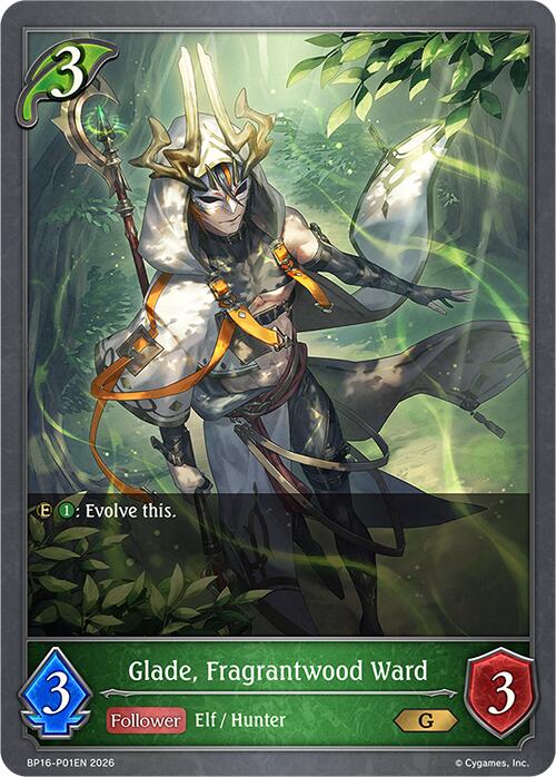 Glade, Fragrantwood Ward - P01 (Foil) (BP16-P01EN) [New World Genesis]
