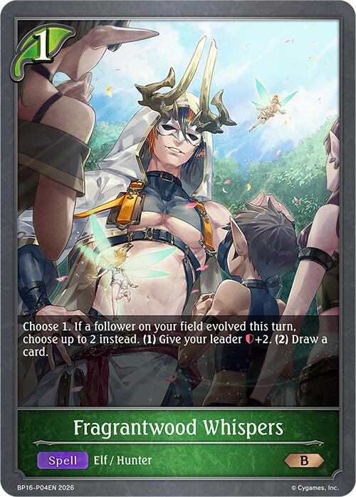 Fragrantwood Whispers - P04 (Foil) (BP16-P04EN) [New World Genesis]
