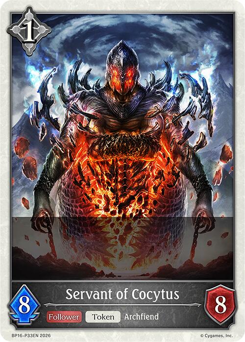 Servant of Cocytus - P33 (Foil) (BP16-P33EN) [New World Genesis]