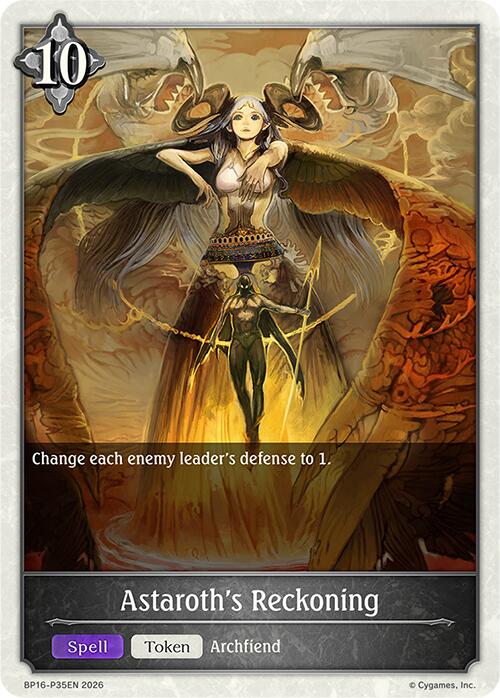 Astaroth's Reckoning - P35 (Foil) (BP16-P35EN) [New World Genesis]