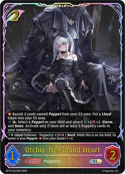 Orchis, Newfound Heart (BP16-SL03EN) [New World Genesis]