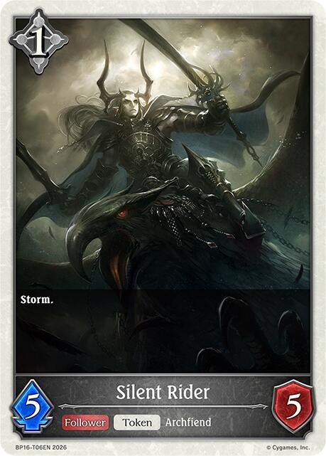 Silent Rider (BP16-T06EN) [New World Genesis]