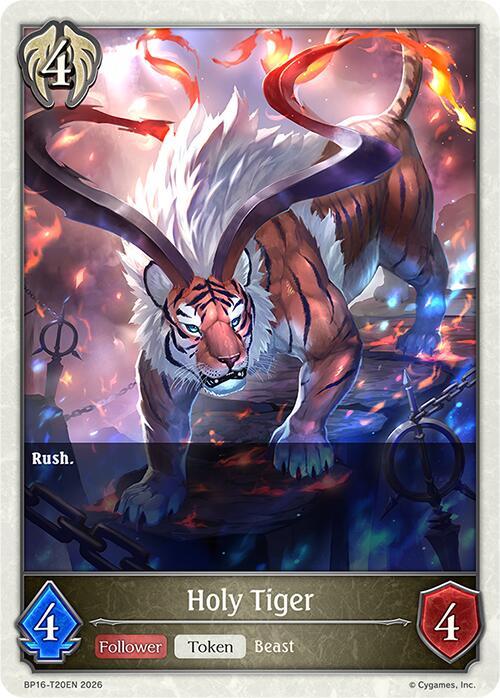 Holy Tiger (BP16-T20EN) [New World Genesis]