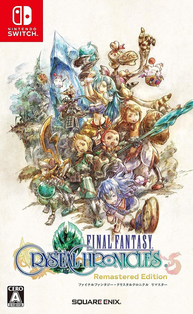 Final Fantasy Crystal Chronicles (Remastered Edition) [Japan Import] (Nintendo Switch) (ONLINE ORDER ONLY)