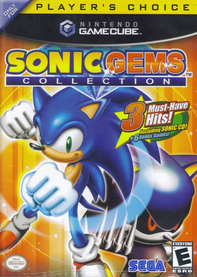 Sonic Gems Collection (Player's Choice) (Gamecube) (Online Only)