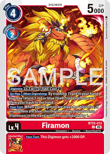 Firamon [BT25-013] [Dual Revolution]