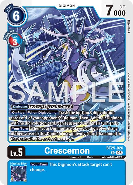 Crescemon [BT25-026] [Dual Revolution]