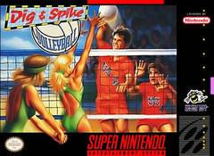 Dig and Spike Volleyball - Super Nintendo (ONLINE ORDER ONLY)