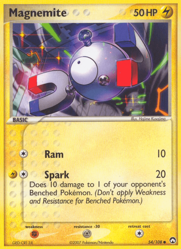 Magnemite (54/108) [EX: Power Keepers] (Online Only)