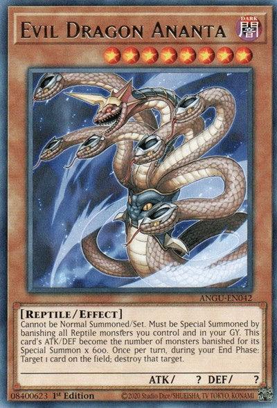Evil Dragon Ananta (Rare) [ANGU-EN042] Rare (ONLINE ORDER ONLY)