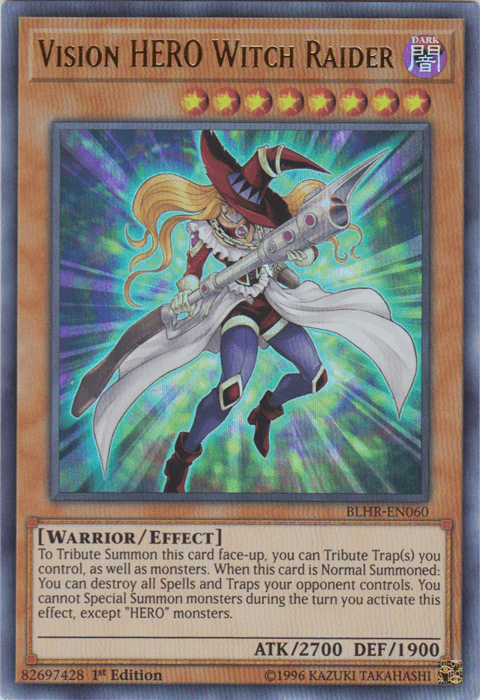 Vision Hero Witch Raider [BLHR-EN060] Ultra Rare (ONLINE ORDER ONLY)