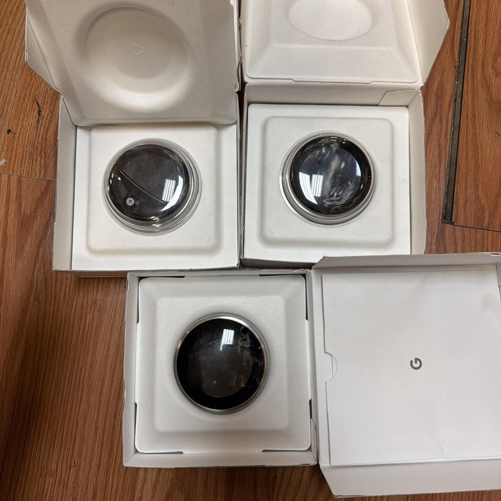 Set Of 3 Nest 3rd Generation Programmable Thermostat T3008US - For Parts (ONLINE ORDER ONLY)