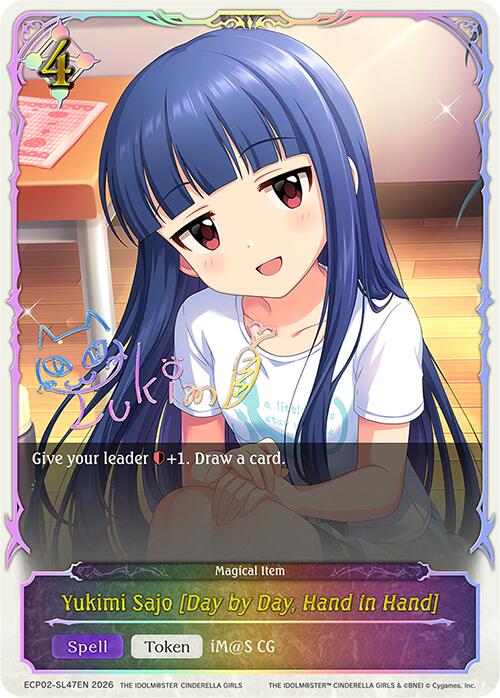 Yukimi Sajo [Day by Day, Hand in Hand] (ECP02-SL47EN) [THE IDOLM@STER CINDERELLA GIRLS EX Crossover Set]