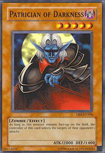 Patrician of Darkness [DB2-EN168] Common (ONLINE ORDER ONLY)