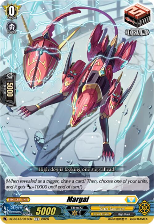 Margal (DZ-SS13/016EN) [Blaster Blade Start Deck]