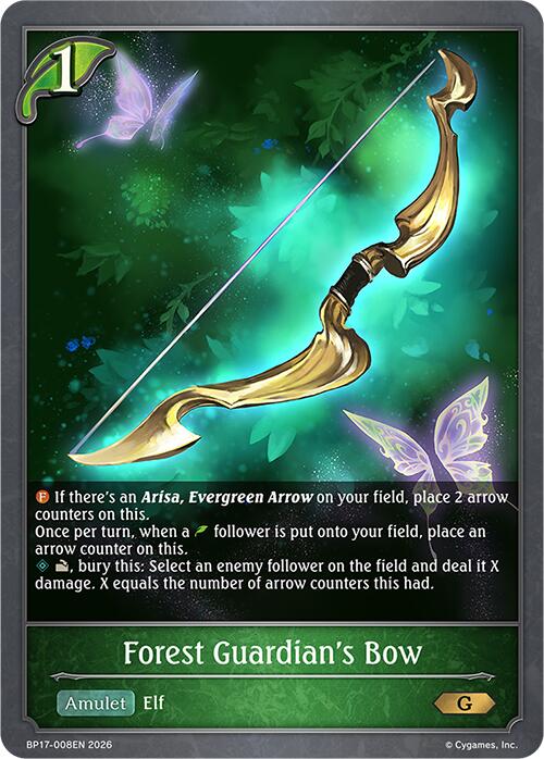 Forest Guardian's Bow (BP17-008EN) [Convergent Destinies]