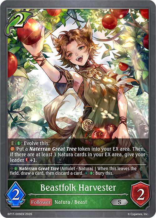 Beastfolk Harvester (BP17-009EN) [Convergent Destinies]