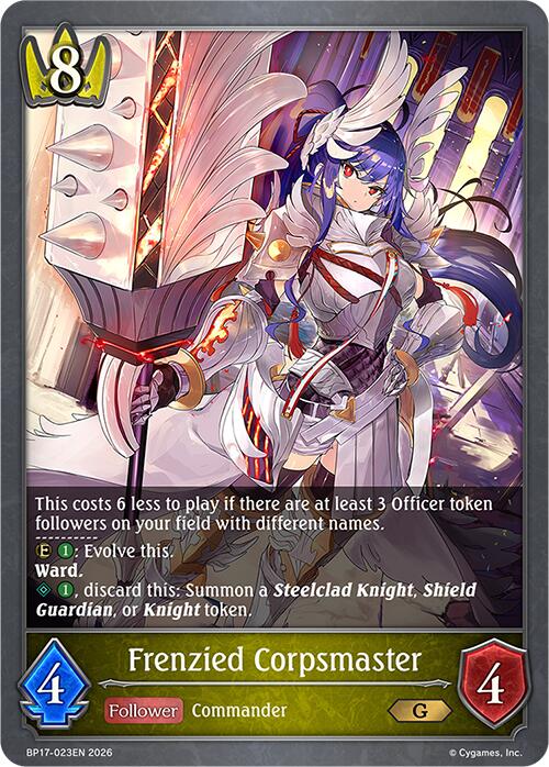 Frenzied Corpsmaster (BP17-023EN) [Convergent Destinies]