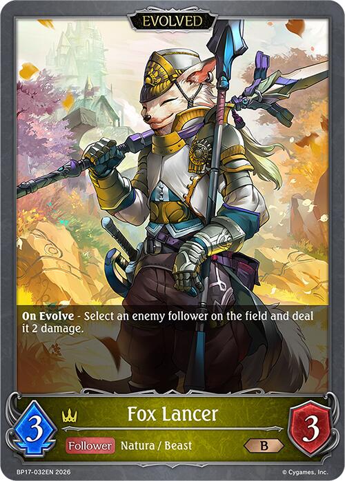 Fox Lancer (Evolved) (BP17-032EN) [Convergent Destinies]