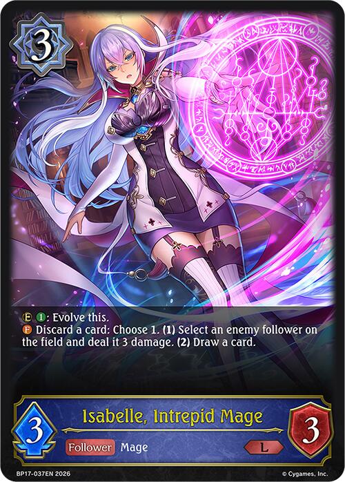 Isabelle, Intrepid Mage (BP17-037EN) [Convergent Destinies]