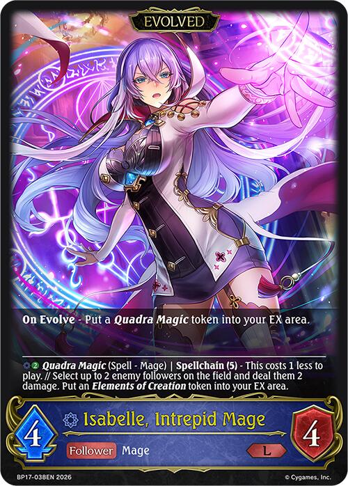 Isabelle, Intrepid Mage (Evolved) (BP17-038EN) [Convergent Destinies]