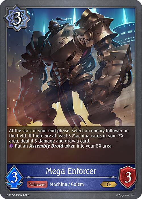 Mega Enforcer (BP17-043EN) [Convergent Destinies]