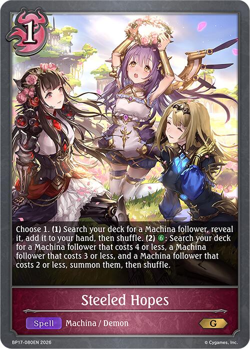 Steeled Hopes (BP17-080EN) [Convergent Destinies]