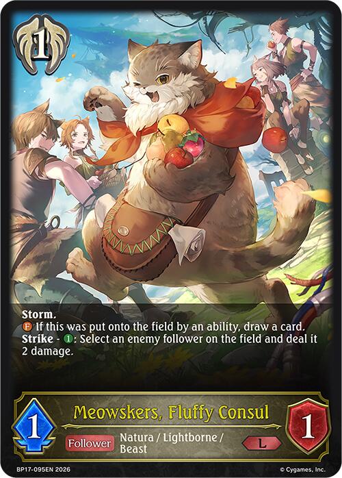 Meowskers, Fluffy Consul (BP17-095EN) [Convergent Destinies]