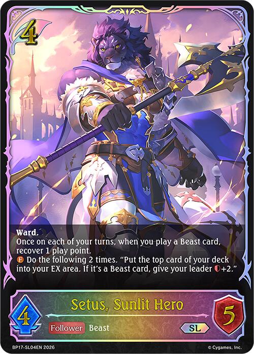 Setus, Sunlit Hero (BP17-SL04EN) [Convergent Destinies]