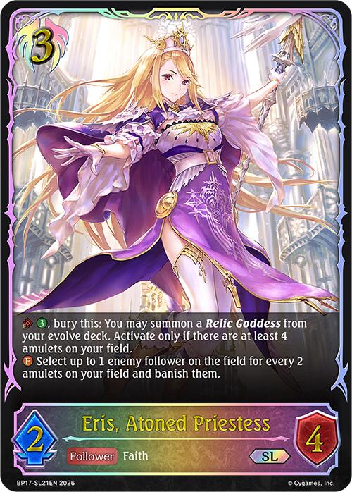 Eris, Atoned Priestess (BP17-SL21EN) [Convergent Destinies]