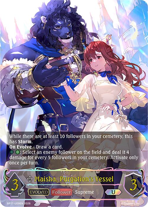 Maisha, Purgation's Vessel (Evolved) (BP17-U09EN) [Convergent Destinies]