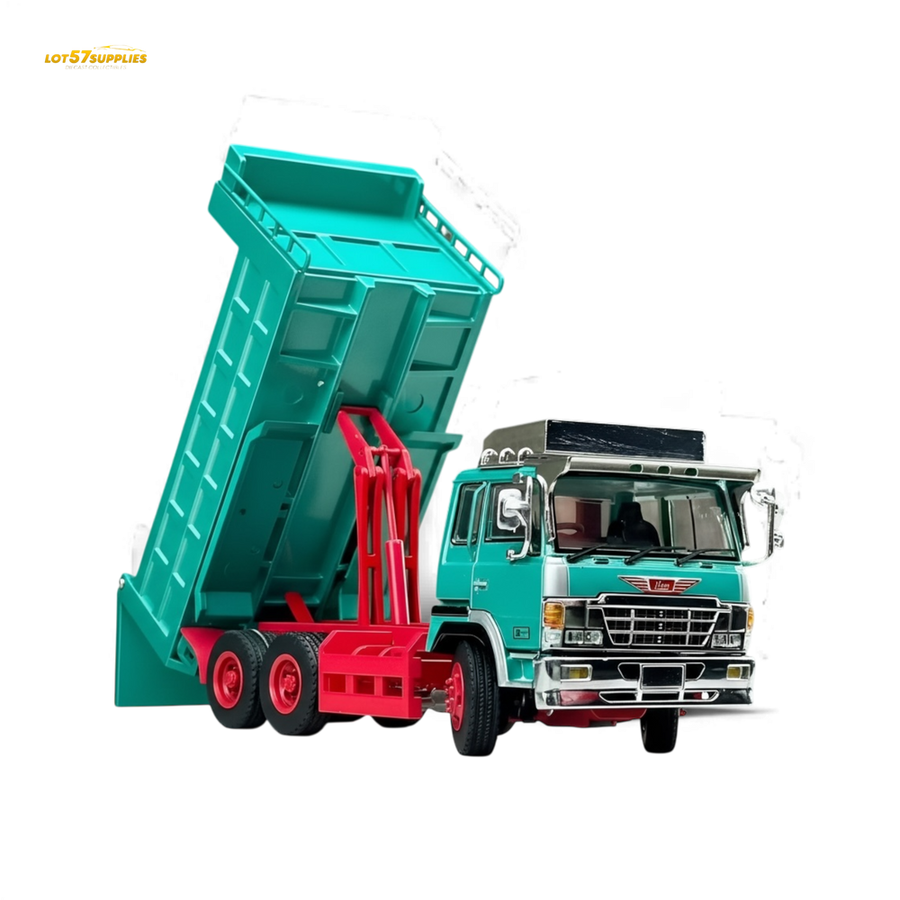 (Pre-Order) DBGT Hino Super Dolphin Dump Truck - Green 1:64 (ONLINE ORDER ONLY)