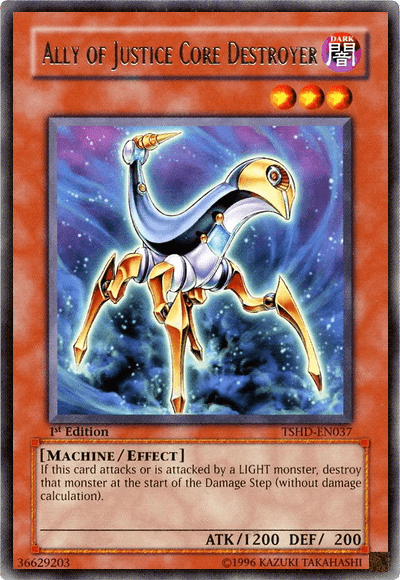 Ally of Justice Core Destroyer [TSHD-EN037] Rare (ONLINE ORDER ONLY)