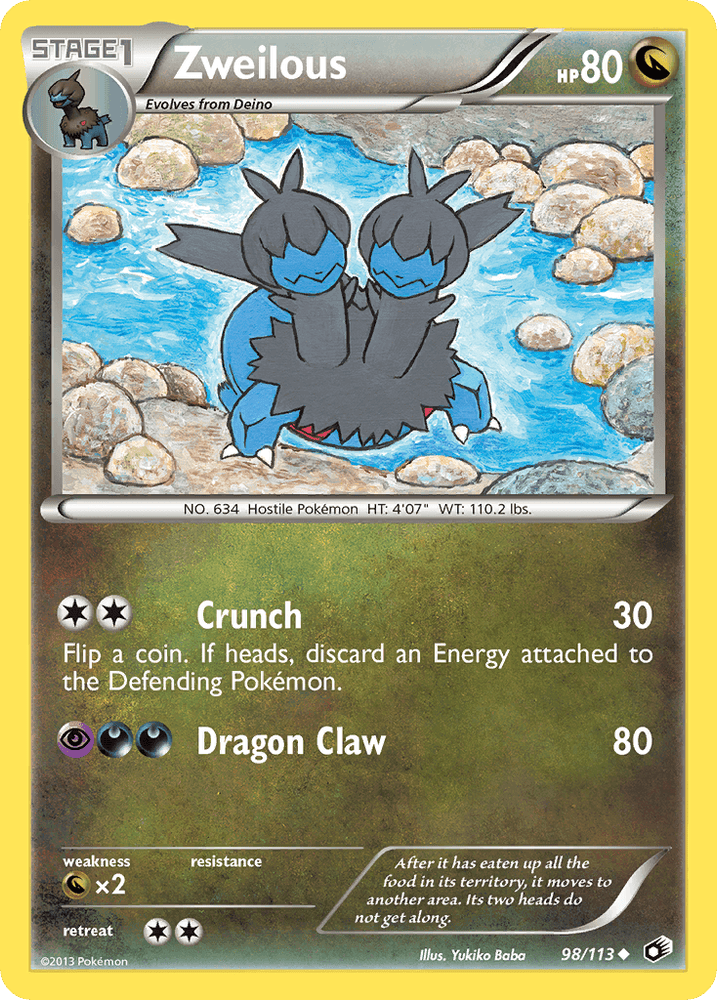 Zweilous (98/113) [Black & White: Legendary Treasures] (Online Only)