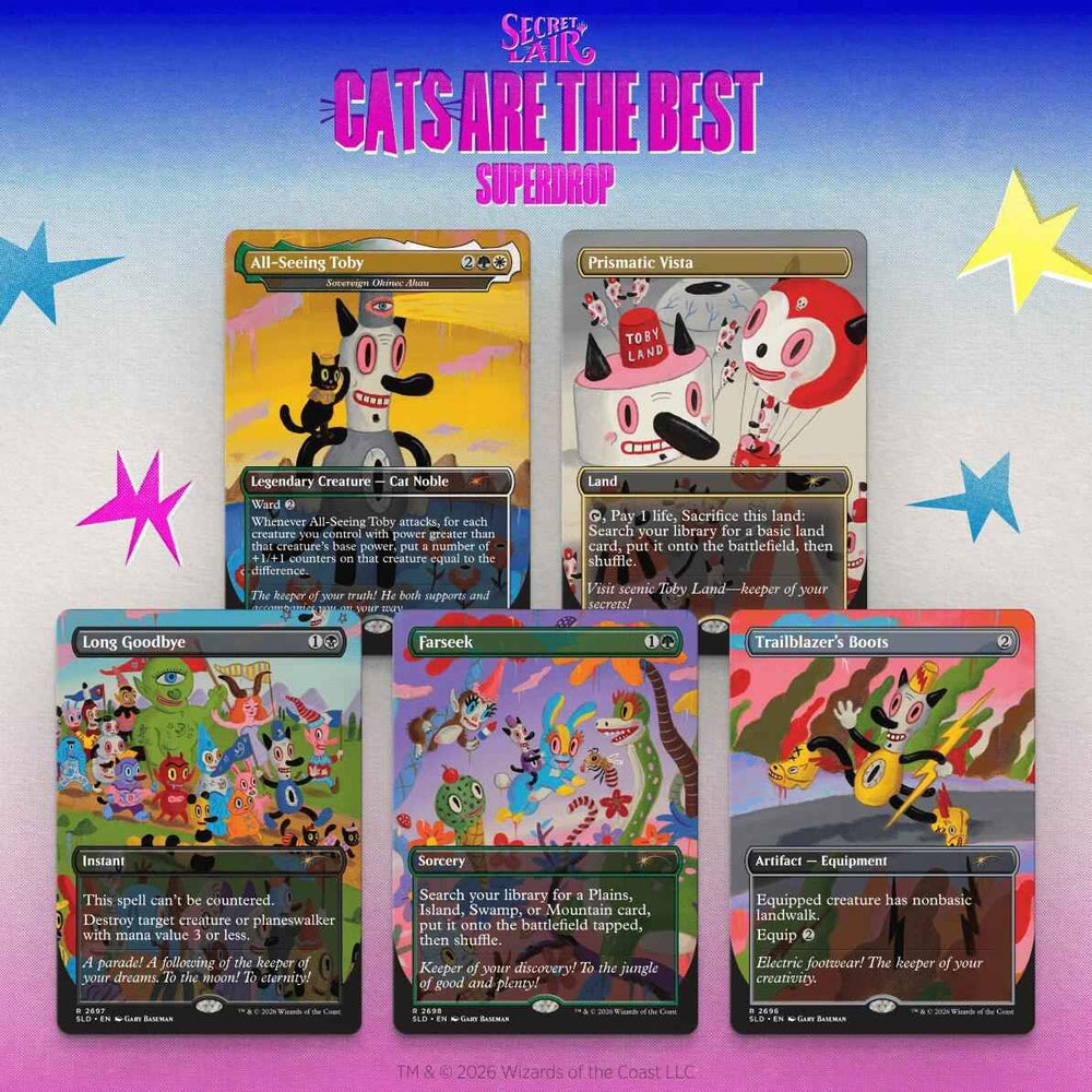 Secret Lair Drop: Toby's Journey By Gary Baseman - Non-Foil Edition [SLD]