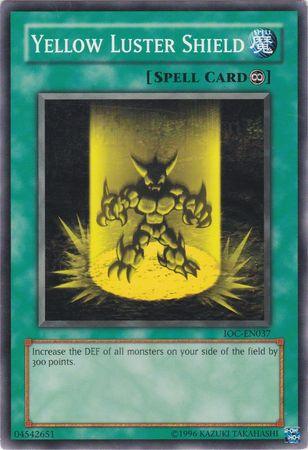 Yellow Luster Shield [IOC-EN037] Common (ONLINE ORDER ONLY)