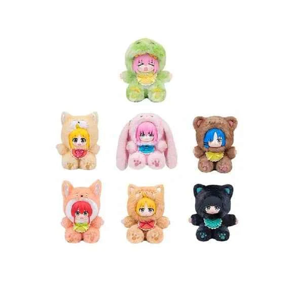 Bocchi The Rock! Animal Party Sitting Series Plush Keychain Blind Box