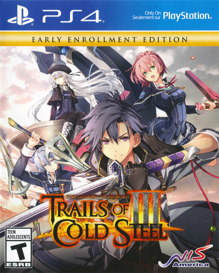 The Legend of Heroes: Trails of Cold Steel III Early Enrollment Edition (Playstation 4) (Online Order Only)