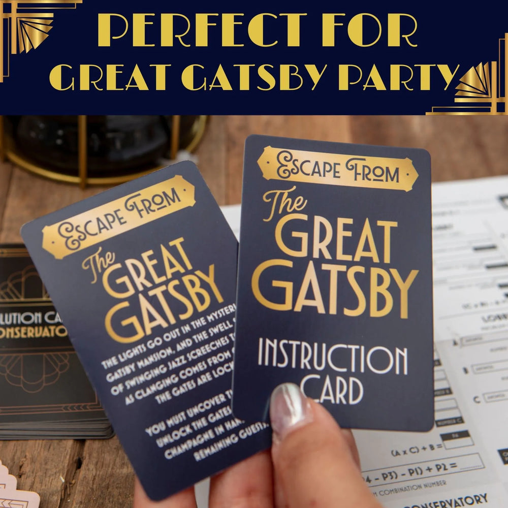 Boxer Gifts: Wine Escape Room - Great Gatsby