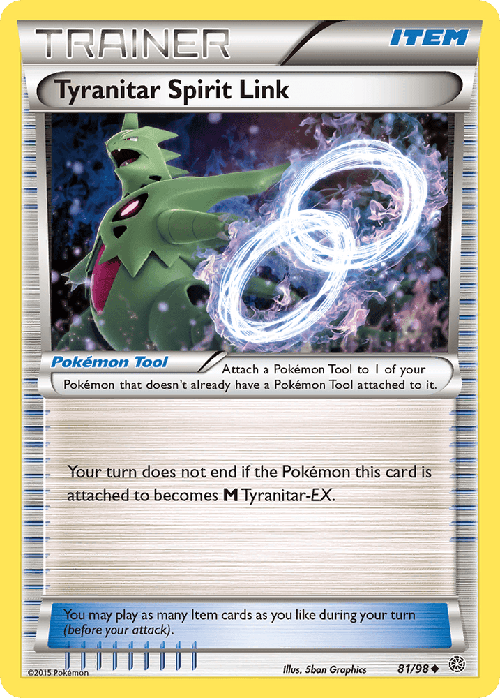 Tyranitar Spirit Link (81/98) [XY: Ancient Origins] (Online Only)