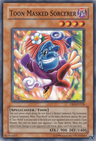Toon Masked Sorcerer [DB2-EN120] Common (ONLINE ORDER ONLY)