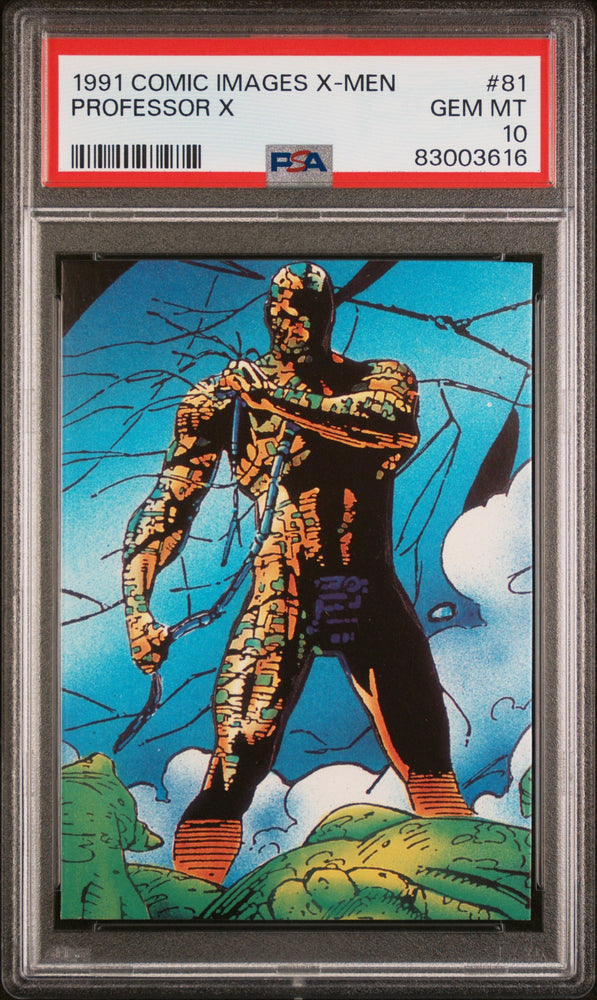 1991 COMIC IMAGES X-MEN PROFESSOR X  #81 - PSA 10 (Online Order Only)