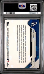 Graded 2025 Topps Now Roki Sasaki #3 Rookie RC Baseball Card PSA 9 Mint (ONLINE ORDER ONLY)