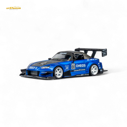 MicroTurbo Honda S2000 ENEOS #00 TOP FUEL - Candy Blue 1:64